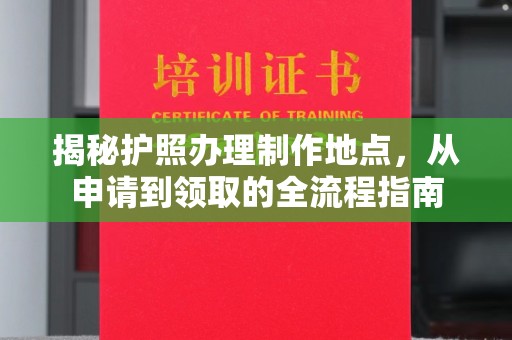 新余揭秘护照办理制作地点，从申请到领取的全流程指南